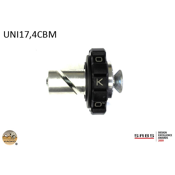 Kaoko Kaoko Throttle Stabilizer for Various Custom Applications; also to fit 7/8" (22mm) OD aftermarket handle bars with or wihout handgurds : Special Order Item